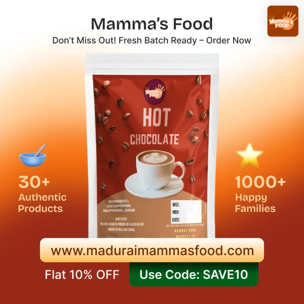 Buy Authentic Madurai Food Online | Traditional Ottu Maavu & Health Mixes