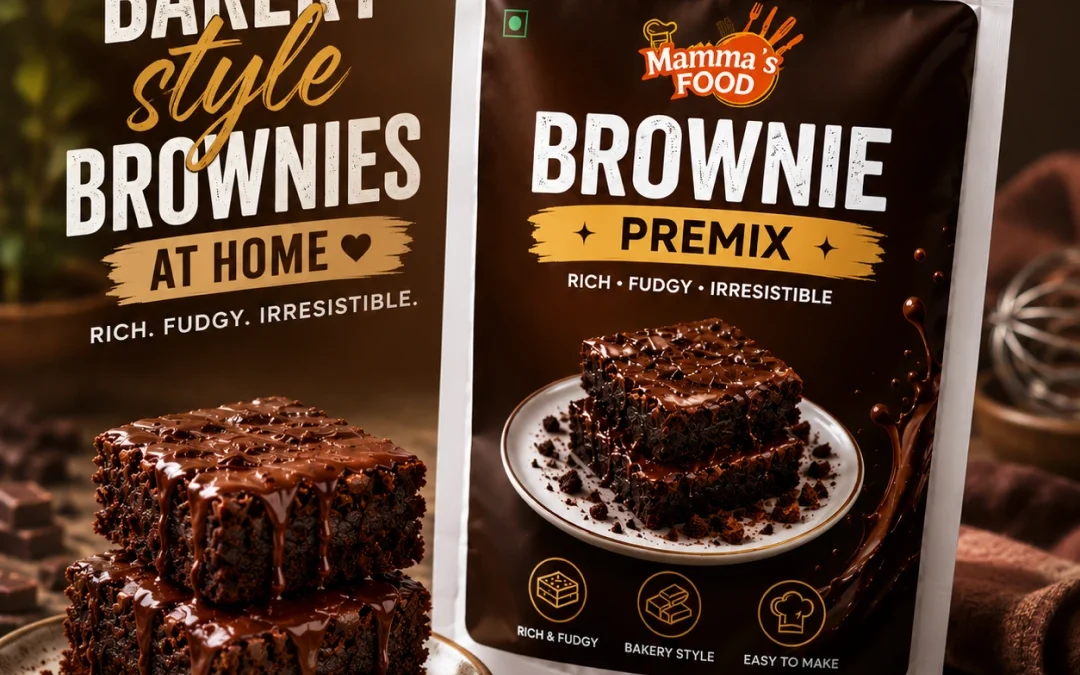 Mammas Brownie Premix – வீட்டிலேயே சுலபமாக செய்யலாம், Bakery Style Brownie!