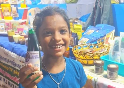 Happy Mamma’s Food customer with healthy food products
