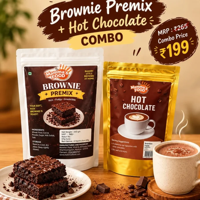 Brownie Premix & Hot Chocolate Combo