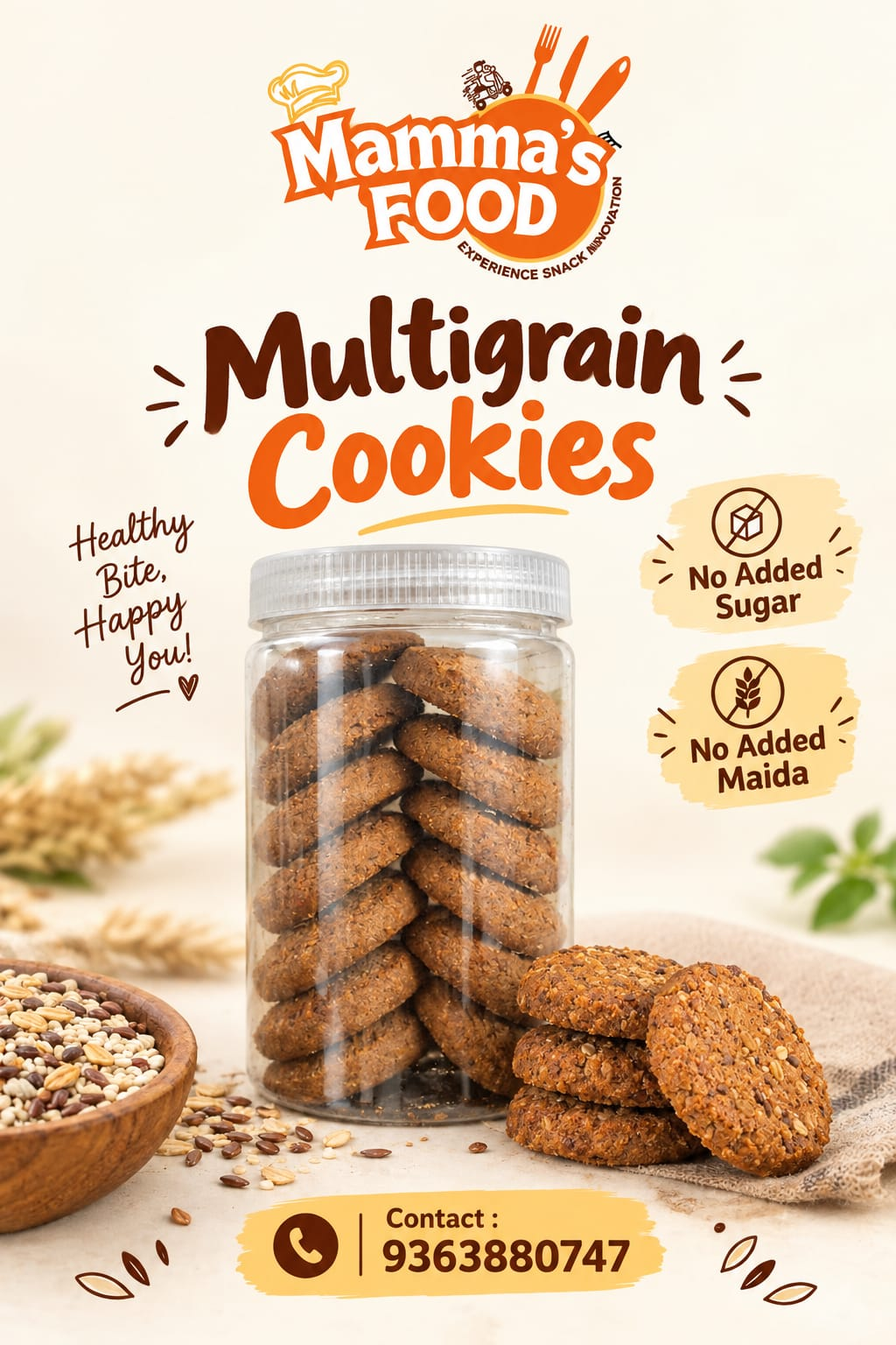 Mamma’s Food Multigrain Cookies