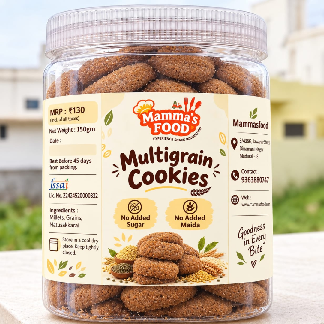 Mamma’s Food Multigrain Cookies